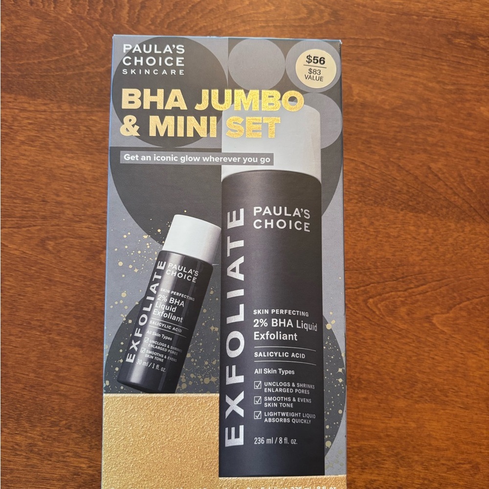 Paula's Choice BHA Jumbo and mini set